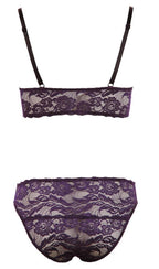 Cottelli Bra Set · krajkový set podprsenky a kalhotek, vel. L