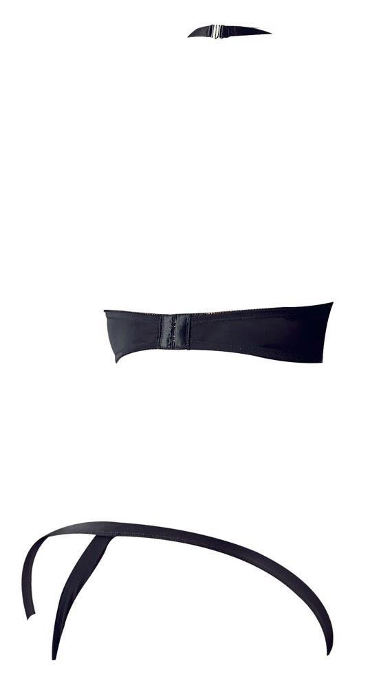 Cottelli Minimal Bra Set · otevřená podprsenka a tanga, vel. 85B/L