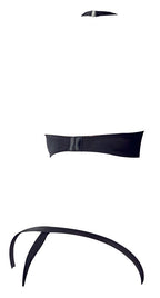 Cottelli Minimal Bra Set · otevřená podprsenka a tanga, vel. 85B/L