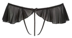 Cottelli Lingerie G-string with Frills · tanga s volány a perličkovým řetízkem · vel. S