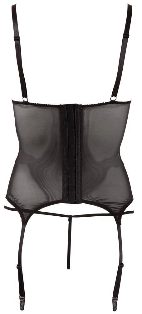 Cottelli Cami Suspender · podvazkový top se stringy, vel. L