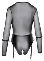 Cottelli Bondage Body · body s pouty a podvazky · vel. S