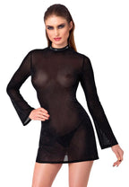 Noir Mini Dress XL
