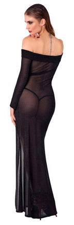 Noir Dress Long XL