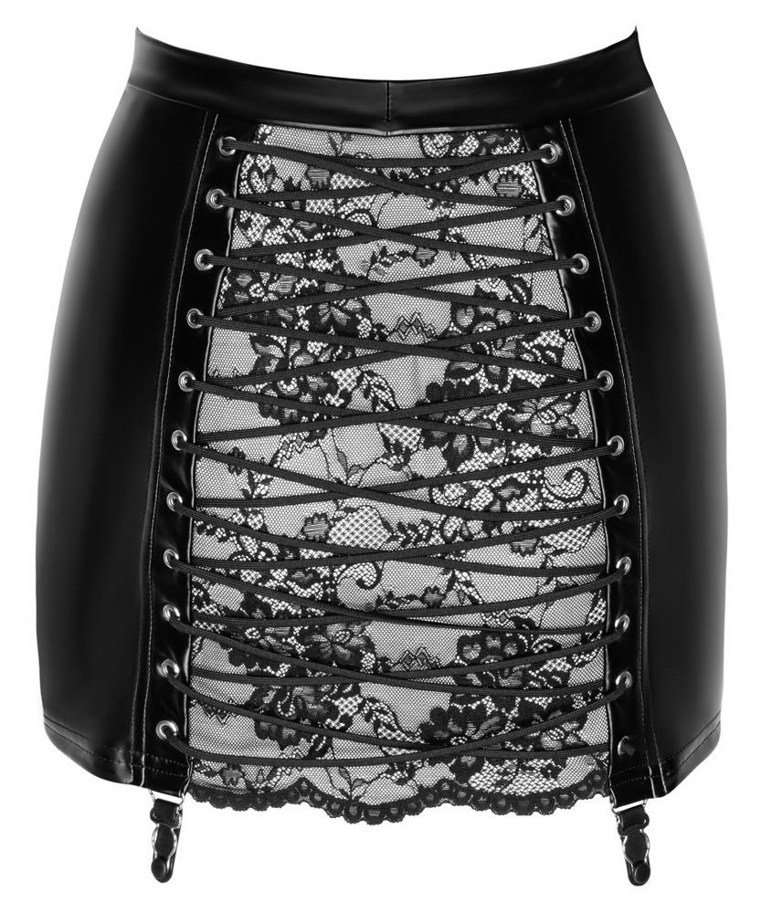Noir Skirt Lace M