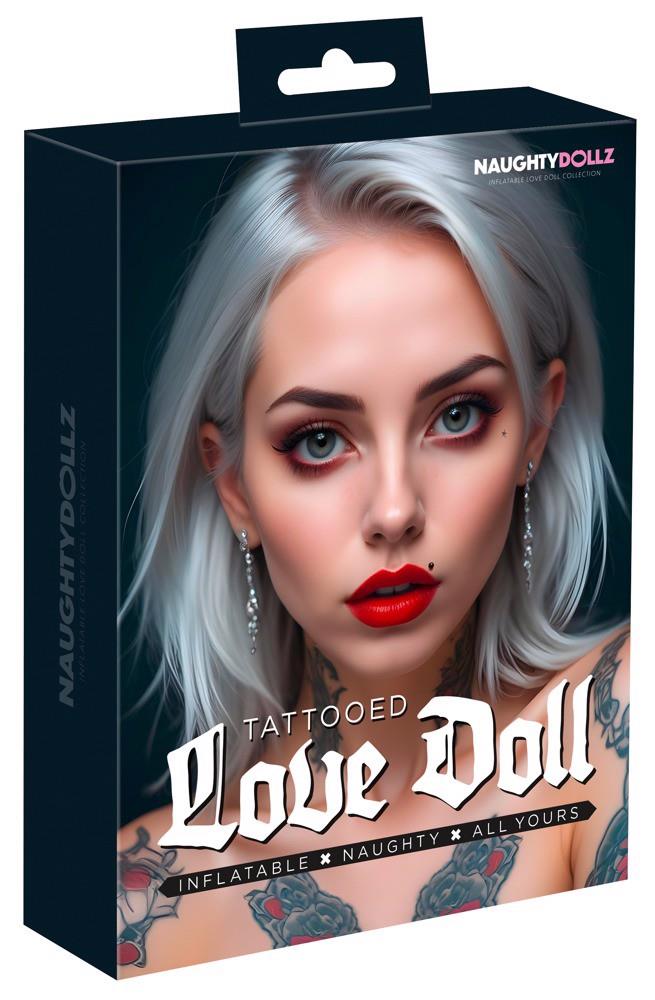 You2Toys NaughtyDollz Tattooed Sex Doll · nafukovací panna 152 cm