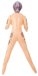 You2Toys NaughtyDollz Tattooed Sex Doll · nafukovací panna 152 cm