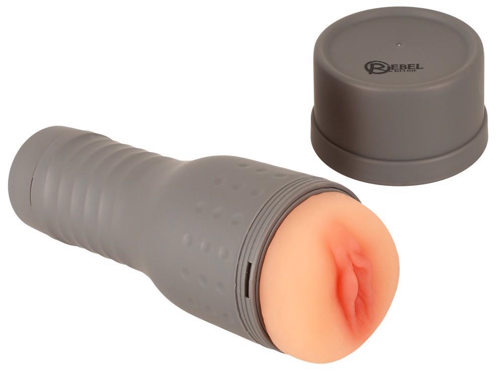 Rebel V-Stroker Nicolette · masturbátor v uzavíratelném pouzdře