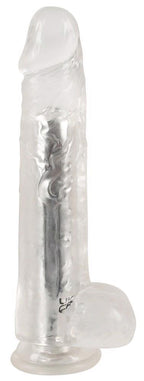 Crystal Clear Vibrator · průhledný realistický vibrátor s přísavkou