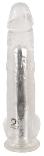 Crystal Clear Vibrator · průhledný realistický vibrátor s přísavkou