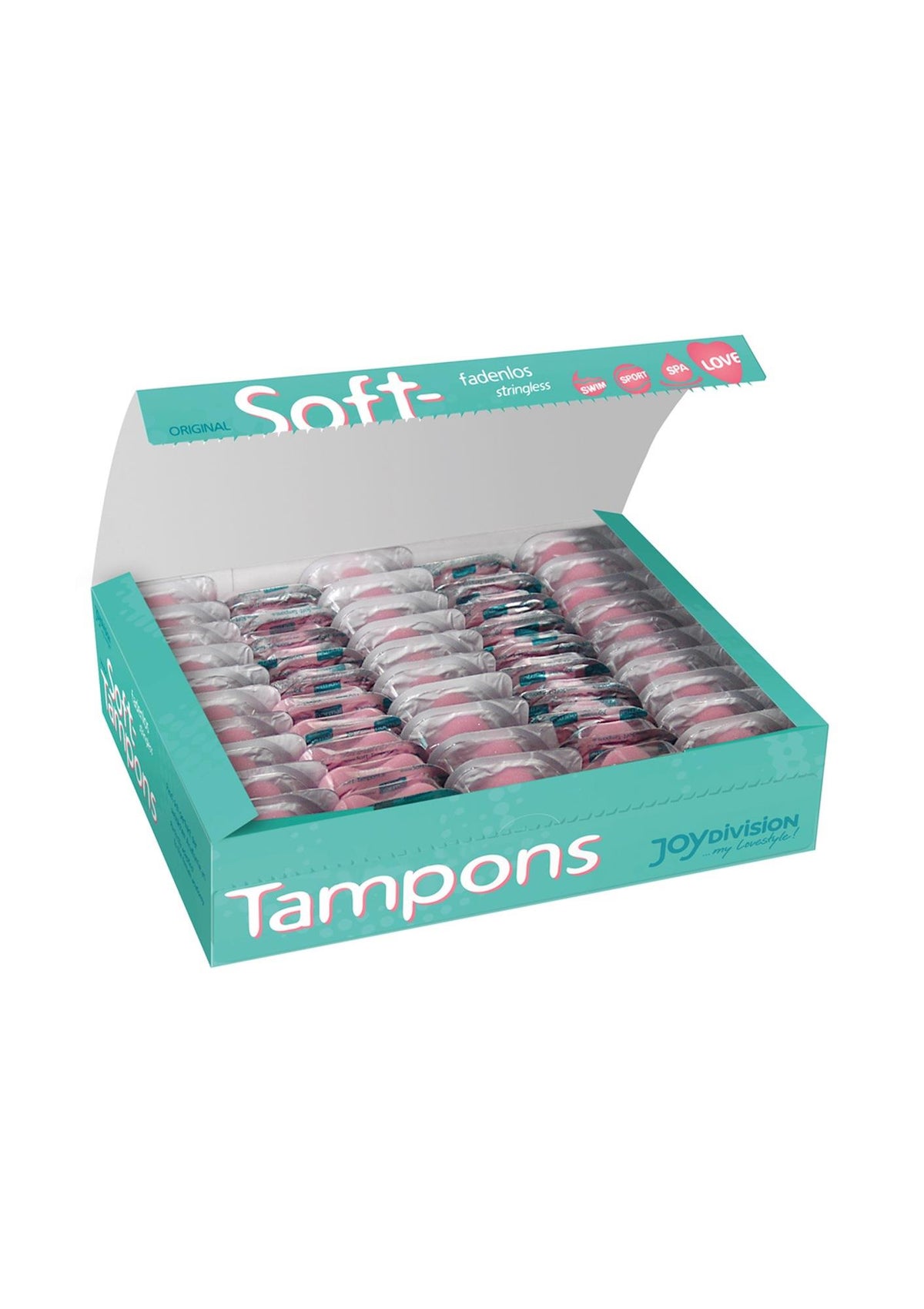 JoyDivision Soft-Tampons Mini · tampony bez šňůrky (50 ks)