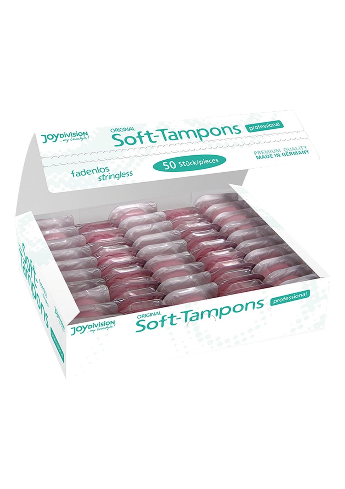 JoyDivision Soft-Tampons Normal Professional · tampony bez šňůrky (50 ks)