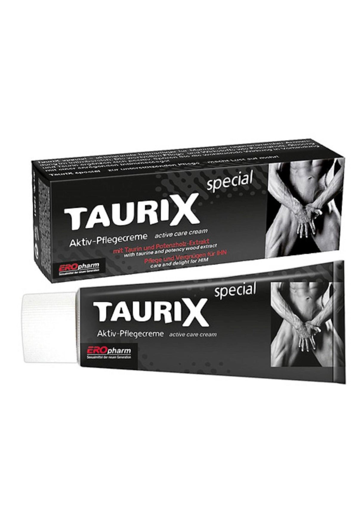 EROpharm TauriX Extra Strong · aktivační krém pro muže, 40 ml