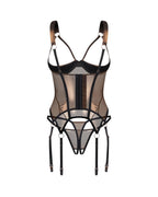 Soranna gorset i stringi otwarte 2XL/3XL