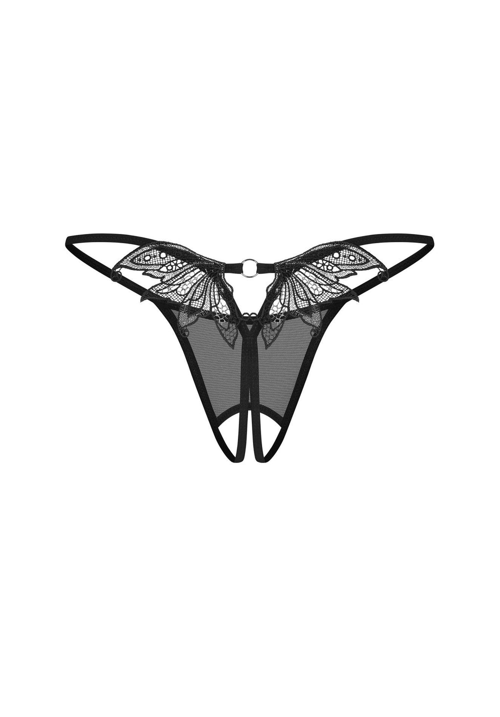 Obsessive Zaliya · tanga s otevřeným rozkrokem · vel. 2XL/3XL