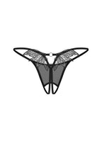 Obsessive Zaliya · tanga s otevřeným rozkrokem · vel. 2XL/3XL