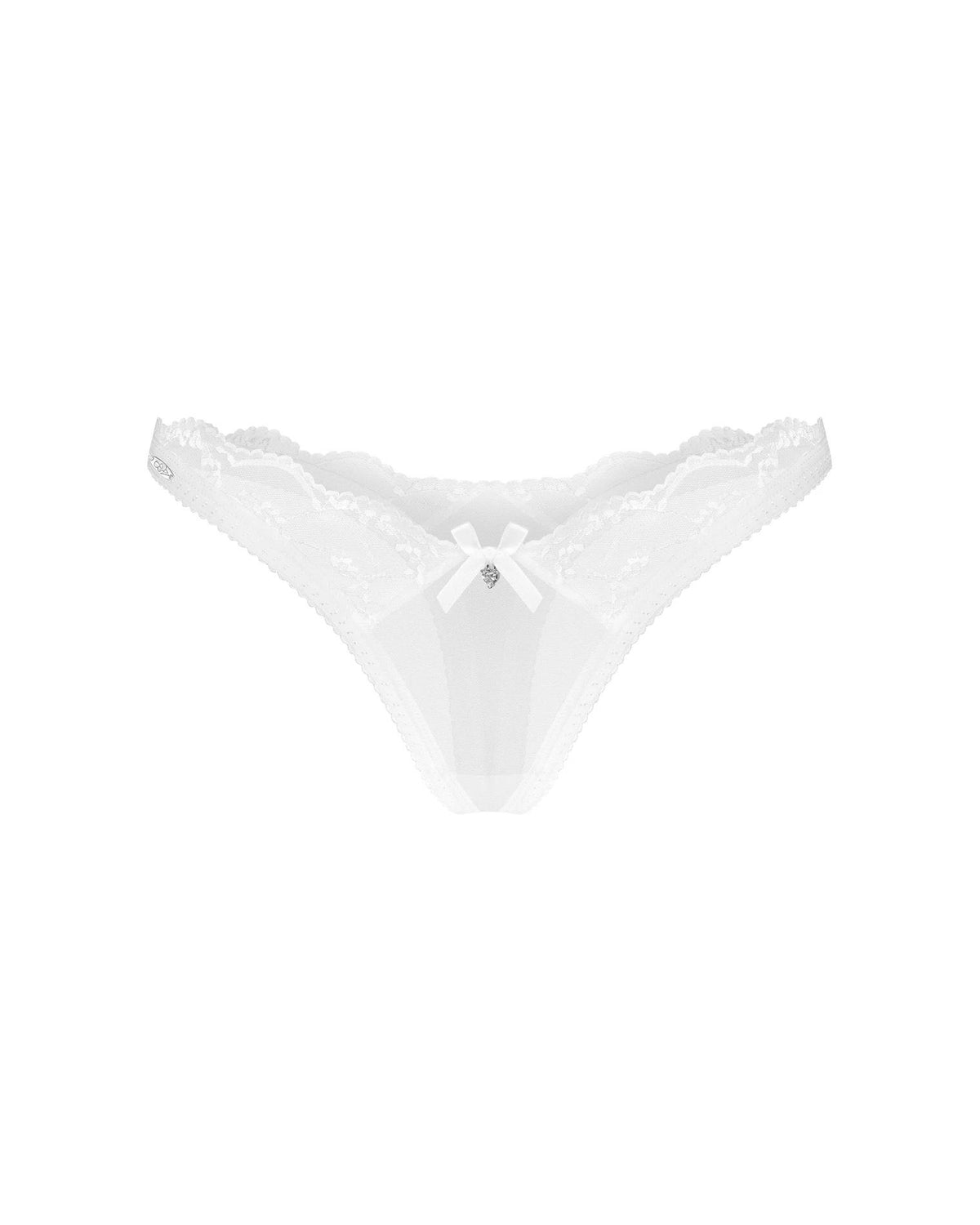 Obsessive Weddya · tanga s krajkovými vsadkami · vel. S/M