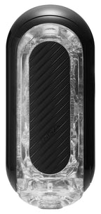 Tenga Flip 0 Zero Gravity · otevírací masturbátor se sáním · černá