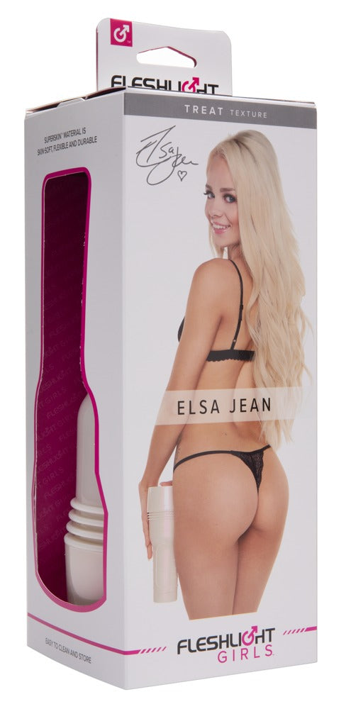 Fleshlight Girls Elsa Jean Treat · masturbátor s anální strukturou