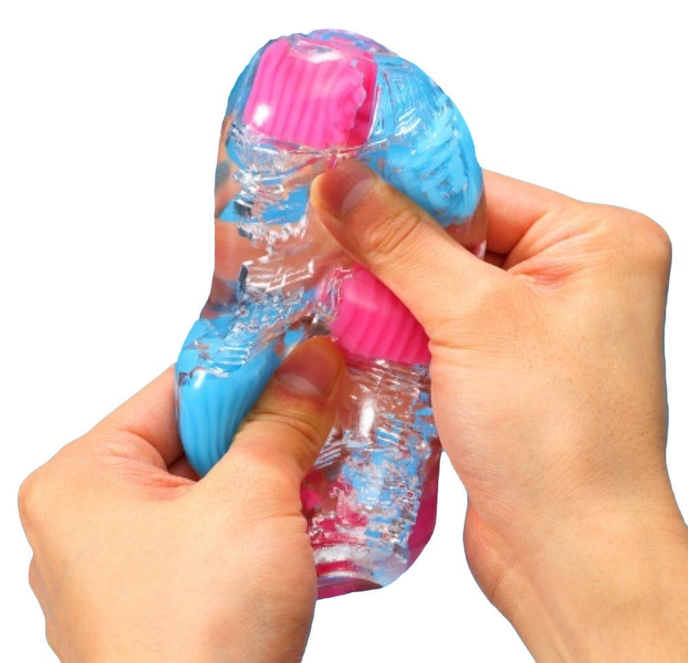 Tenga Bobble Crazy Cubes · opakovaně použitelný masturbátor
