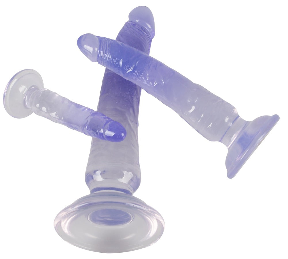Crystal Anal Training Set · sada 3 průhledných análních dild