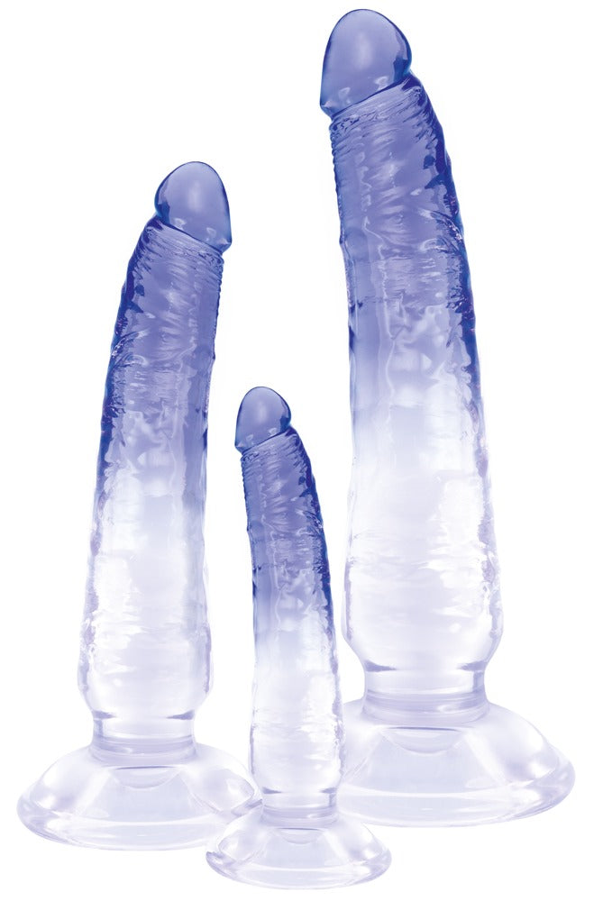 Crystal Anal Training Set · sada 3 průhledných análních dild