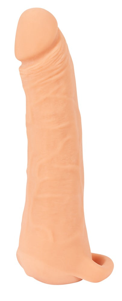 Nature Skin Extender · 2v1 návlek na penis a masturbátor · vel. L