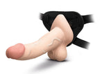 b-Vibe Slipskin 9" Curved · realistické zakřivené dildo s přísavkou