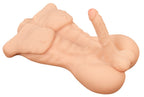 Realistixxx Deluxe Man · realistické mužské torzo s penisem a análním otvorem