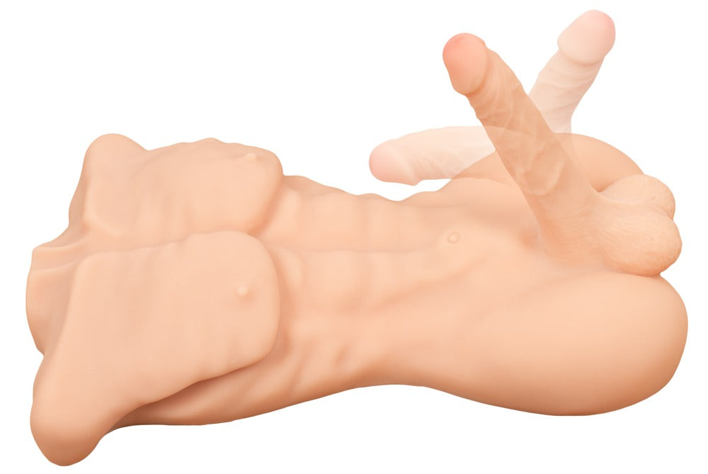 Realistixxx Deluxe Man · realistické mužské torzo s penisem a análním otvorem