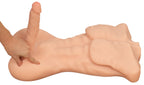 Realistixxx Deluxe Man · realistické mužské torzo s penisem a análním otvorem