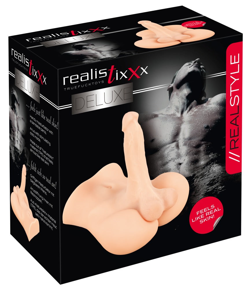 Realistixxx Deluxe Man 02 · mužské torzo s ohebným penisem