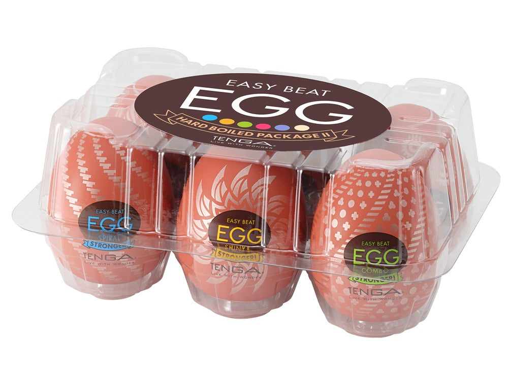 Tenga Egg HB Package II · jednorázové masturbátory ve vajíčku (6 ks)
