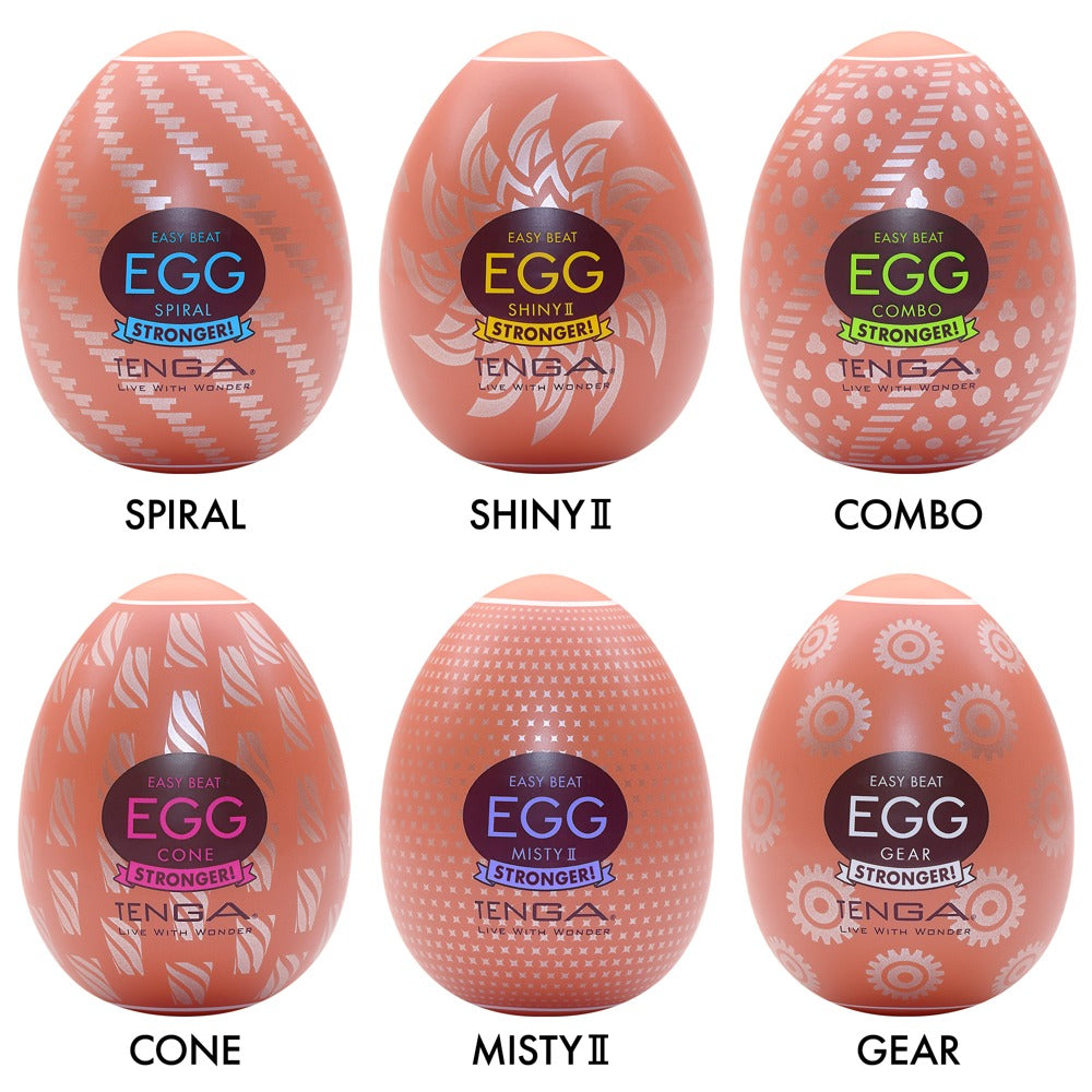 Tenga Egg HB Package II · jednorázové masturbátory ve vajíčku (6 ks)