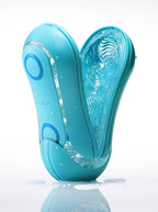 Tenga Flip Orb · rozevírací masturbátor se sacím efektem · modrá