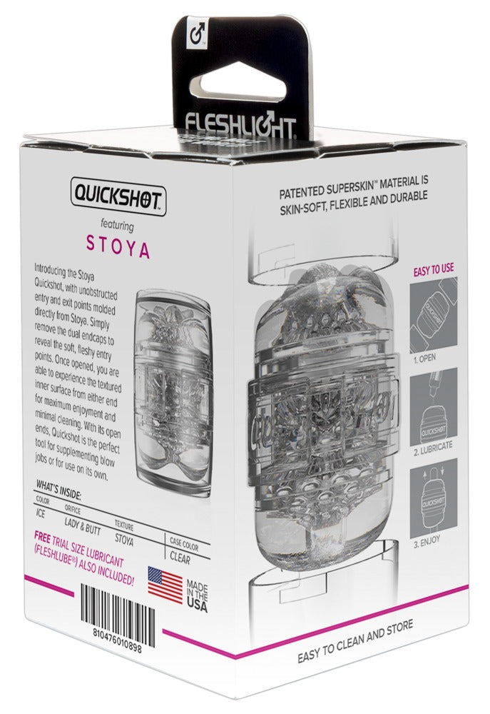 Fleshlight Quickshot Stoya · oboustranný masturbátor