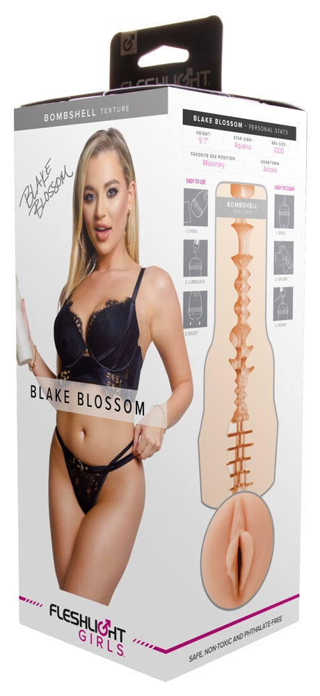 Fleshlight Girls Blake Blossom Bombshell · masturbátor s vaginálním vstupem