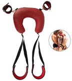Bad Kitty Neck-Cushion-Thigh Restraint · polštář pod krk se stehenními popruhy a pouty