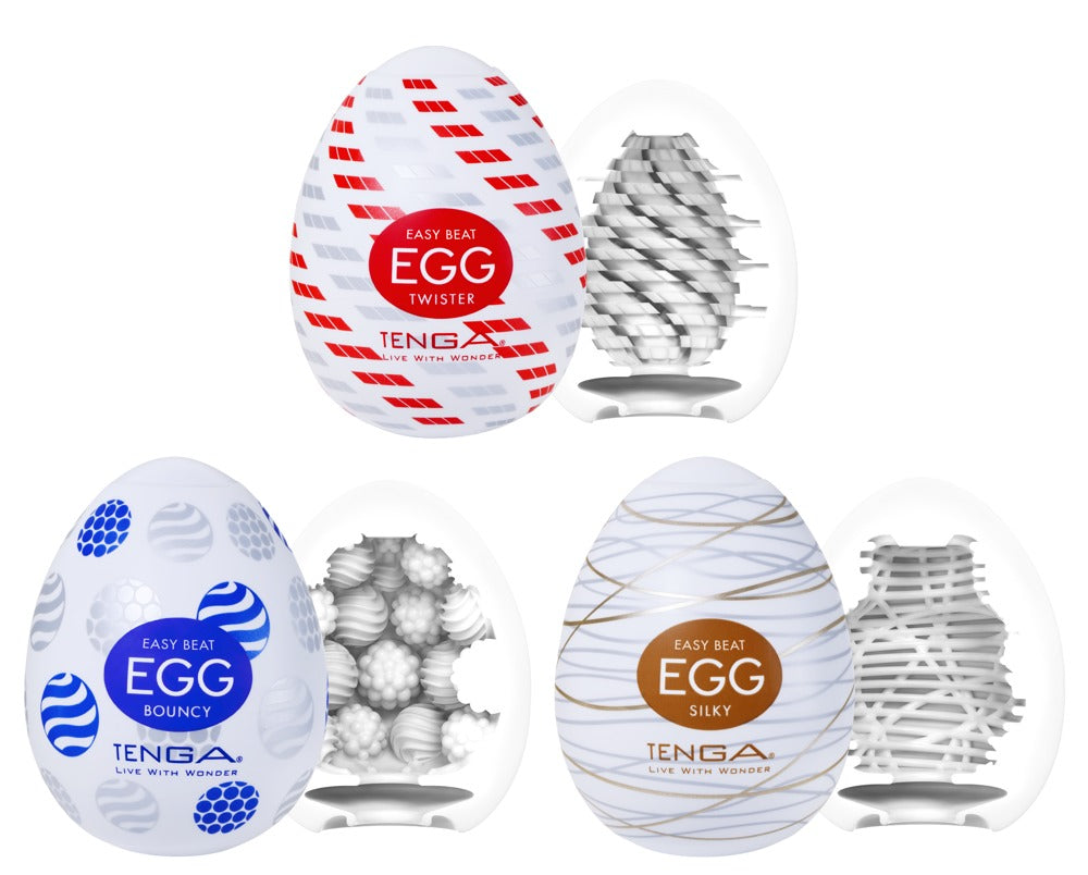 Tenga Egg Standard Set 2 · jednorázové masturbátory (3 ks)
