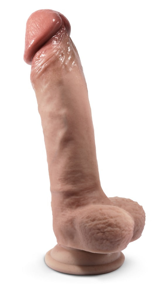 SilexD Model 1 Premium Real Skin · realistické dildo s přísavkou · 23 cm