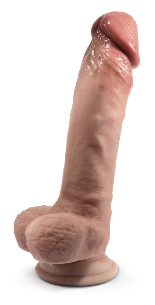 SilexD Model 1 Premium Real Skin · realistické dildo s přísavkou · 23 cm