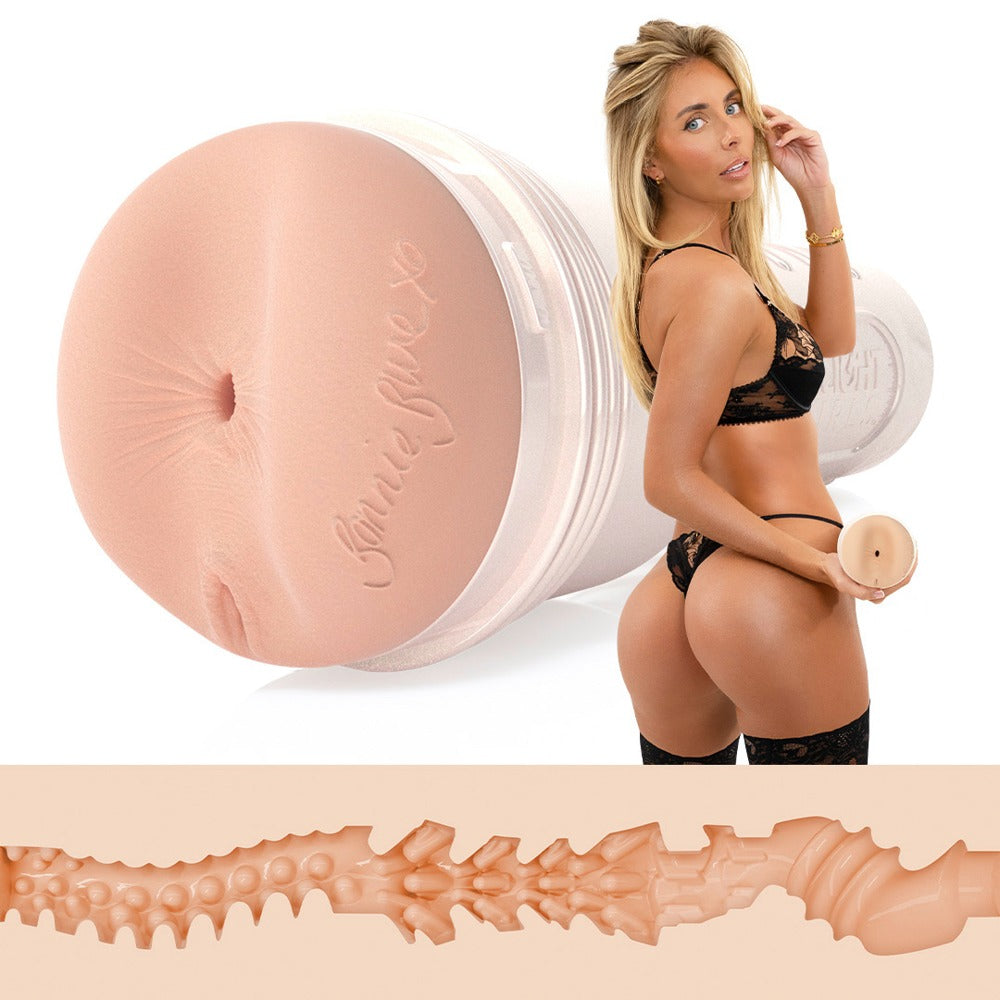Fleshlight Girls Bonnie Blue Zero Miles · masturbátor s odlitkem anusu