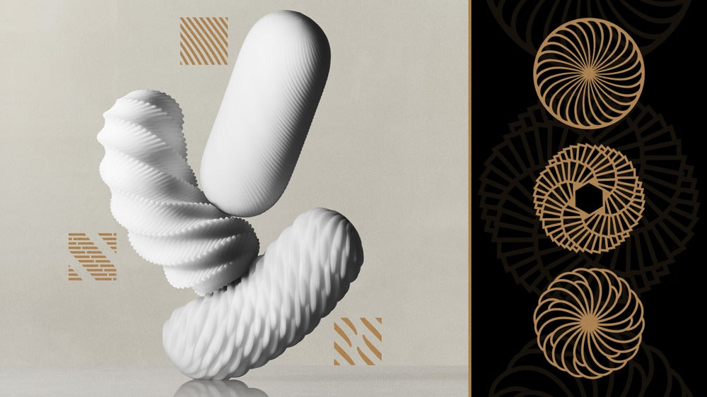 Tenga 3Dx Flow · opakovaně použitelný masturbátor