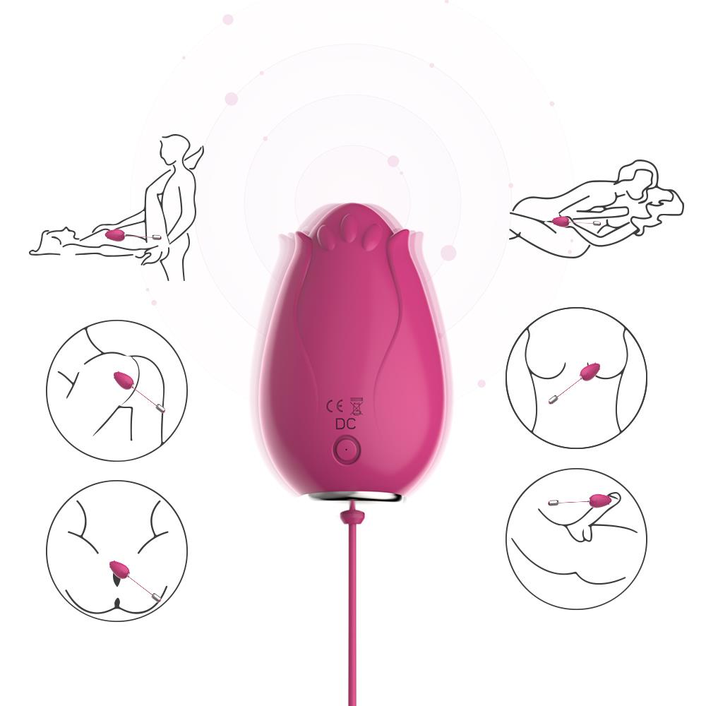 B Series Joy Mandala · vibrační vajíčko s dálkovým ovládáním, růžové