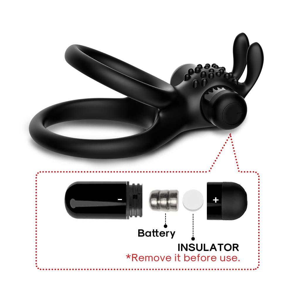 B Series Joy Traveler · vibrační erekční kroužek na baterii, černý