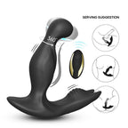 B Series Joy Bat King · masér prostaty s rotací a dálkovým ovládáním, černý