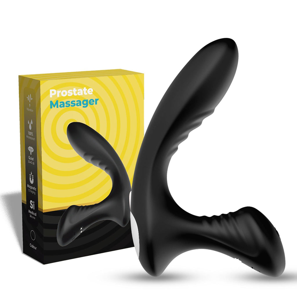 B Series Joy Storm · masér prostaty s vibracemi, černý