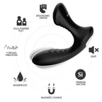 B Series Joy Storm · masér prostaty s vibracemi, černý