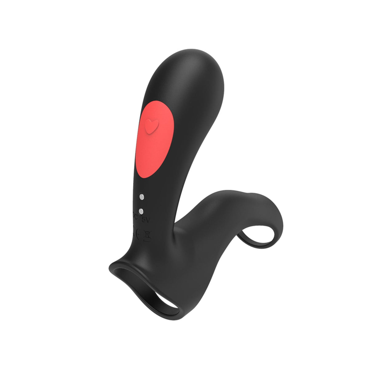 B-Series Joy Stamen Black · dvojitý vibrační kroužek s dálkovým ovládáním