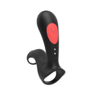 B-Series Joy Stamen Black · dvojitý vibrační kroužek s dálkovým ovládáním